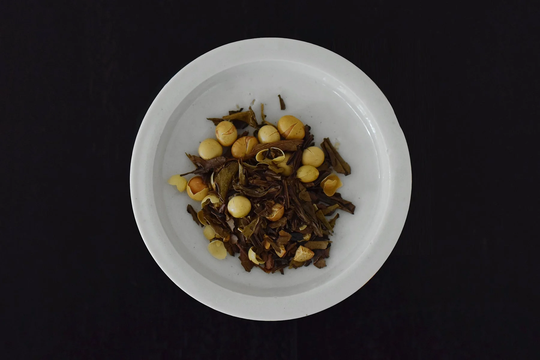 Bancha with beans